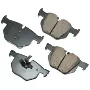 Brake Pad Set-Euro Ultra Premium Ceramic Rear Akebono EUR1170 BMW 3 SERIES X1
