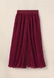Matilda Jane Heart to Heart Sparkle & Shine Pleated Wide Leg Pants size 16 NEW