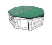 YES4PETS 30' Dog Pet Playpen Exercise Puppy Enclosure Fence with cover