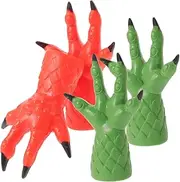 JOINPAYA 4PCS Hand Trick Funny Creative Fake Finger Prank Props for Parties for April Fools Day and Halloween Celebrations Safe and Design