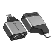 Alogic Ultra Mini Usb-c (Male) to VGA (Female) Adapter Cables & Adapters - ULCVGMN-SGR