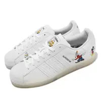 在飛比找ETMall東森購物網優惠-adidas 休閒鞋 Superstar 男鞋 白 迪士尼 