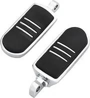1.25" Highway Pegs Adjustable Footpeg Short Fit For Harley Touring Road King Road Glide Electra Glide Street Glide Sportster Softail(10mm Pedal D)