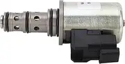 12V Electric Alloy Steel Solenoid Valve Replacement High Efficiency Compact Size for JCB 3CX 4CX Backhoe Loader