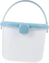 Large Storage Box with Lid Storage Bin for Building Blocks and Multi Function Organizer for Home Use Clutter for Rooms