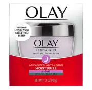 Olay Regenerist Night Recovery Night Cream Moisturizer Fragrance-Free,1.7 oz/48g
