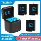 NEW Battery For GoPro Hero 12 11 10 9 1750 mAh Battery 3 Ways Fast Charger