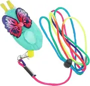 BELLIFFY 1 Set Parakeet Diapers Flight Suit Harness with Leash Washable Breathable Bird Clothes for Cockatiels Pigeons Lightweight Comfortable for Stylish Birds