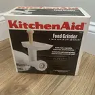 KitchenAid Food Grinder Stand Mixer Attachment White Model FGA New In Box