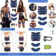 Abs Stimulator Rechargeable Ultimate Training Workout Equipment for Men Women
