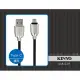 【KINYO】USB Type-C 鋅條紋極速充電傳輸線1.2M(Type-C)