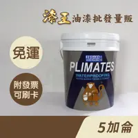 在飛比找蝦皮購物優惠-【漆王】金絲猴P-285加纖型單液彈泥 水泥色＜5加侖裝＞