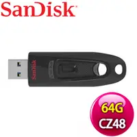 在飛比找myfone網路門市優惠-SanDisk CZ48 Ultra3.0 64G 隨身碟《