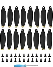 Propellers For D-JI Mini 1 Drone Light Weight 4726F CW CCW Props Blade Wing Fans Spare Parts For D-JI Mini 1 Repair Accessories(Black Gold 16pcs)