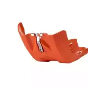 Polisport Orange Fortress Belly Skid Plate w Link Protector KTM 250 SX 17-18