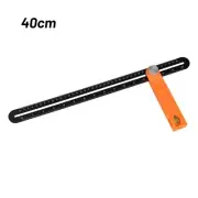 360 Degree Adjustable Sliding Bevel Square Gauge Protractor Angle Ruler Tool