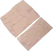 [OATIPHO] Postpartum Girdle Postpartum Belly Wrap Belt Back Support Belly Wrap Belly Band for Tummy Support Back Beige L