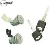 Hot 2Pcs Door Lock Cylinder w/Keys for Mazda B2300 2001-2002 B2500 1998-2001 (for: Mazda)
