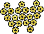 [CIMAXIC] 20pcs Embroidered Football Design Clothes Patches for Repair Decoration Durable DIY Sew Patches Skin Friendly Embroidery Accessories