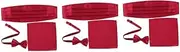 [SAFIGLE] 9 Pcs Men's Fashion Bow Tie Set Pre-tied Bow Ties Pocket Square Holder Tuxedo Accessories for Men