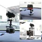 Car Dashboard Camera Holder with Suction Cup Compatible with GoPro Hero