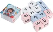 Abaodam Travel-Friendly Math Game: 1 Set Multiplication Division Toys for Boys and Girls Preschool Educational Learning Activity