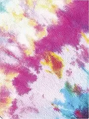 Graphique Pocket Note, Tie Dye Design – 3"x 4", 75 Sheets with Custom Interior, Cute Portable Pocket Note with Tie Dye on the Cover
