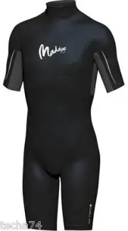 Maddog Scuba Snorkelling Spring Suit 2mm Adult X/Sml Black or Grey