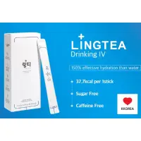 在飛比找蝦皮購物優惠-[Lingtea] 韓國能量保濕飲料棒 1 盒套裝 (10 