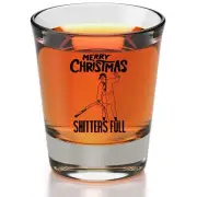 Shitters Full Christmas Vacation Shot Glass - Cousin Eddie Griswold Christmas