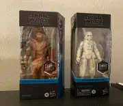 Star Wars Black Series Gaming Greats Flametrooper and Zaalbar lot MIB
