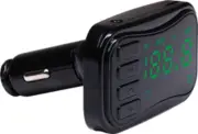 Naxa NA-3033 Wireless FM Transmitter +Bluetooth 4.2 +USB/SD/FM/AUX +LED Screen