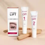 10Ml Step 1 and 2 Fix Perming Set for Lash Brow Lift Perm Fixation Setting Lotio