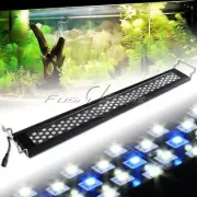 138LEDs White Blue 0.5W LED Light Full Spectrum Aquarium Fish Tank Light 34"-40"