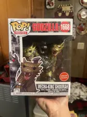 FUNKO POP MECHA KING GHIDORAH-GAMESTOP EXCLUSIVE-GODZILLA
