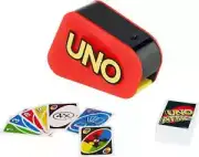 Mattel UNO Attack Electronic Family Card Game Extreme Lights Sound Rapid Fir