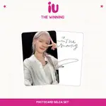 照片卡 IU SELCA THE WINNING 2 SIDES SIGNATURE TTD KPOP CARDS 偶像