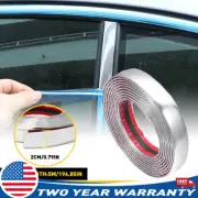 3/4" Chrome Trim Molding Strip Decoration Car Body Door 16ft Side Protector (for: Subaru)