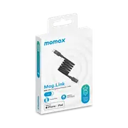 Momax Mag.Link Magnetic USB-C to Lightning Cable 60W Up to 1m - black
