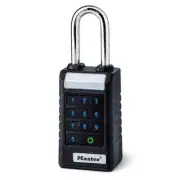 Master Lock Padlock Heavy-Duty W/ Backup Combination + 2-3/8" Extended Shackle