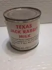 Vintage Can Texas Jack RabbitMilk Fancy Style Extra Rich Evaporated Milk