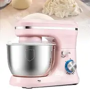 Commercial Stand Mixer, 8 Speeds Electric Kitchen Mixer with Beater, High Efficiency Kneading Machine with Lid Portable, for Home Daily Kitchens Restaurants Use