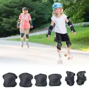 Skateboard Sports Protective Pads Wrist Elbow Protectors Thicken Kids Knee Pads