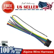Brand New Wire Harness for ALPINE CDE-121 CDE121 Car Radio Replacement Part