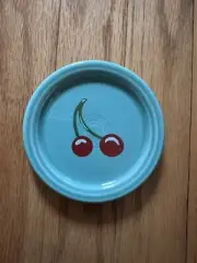 Fiesta ®️ TURQUOISE Blue Coaster HLCCA Cherries Exclusive