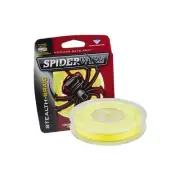 SpiderWire Stealth Superline Braid Fishing Line Smooth Round Hi-Vis Yellow
