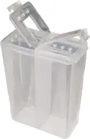 Mini 2 in 1 Salt and Pepper Shaker W Dual Sided Lid Pocket Travel Size Shaker