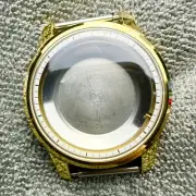 VINTAGE SEIKO 6619-8970 ORIGINAL NEW OLD STOCK ‘1967 GOLD SGP CASE SET