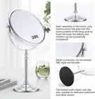 Magnifying Mirror 20X, Double Sided 1X & 20X Magnifying Mirror on Stand, Larg...