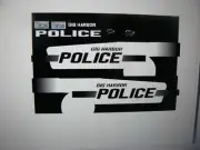 Gig Harbor Washington Police Vehicle Decals 1:64 two for one money